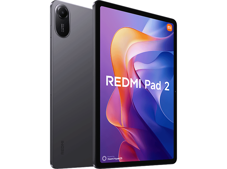 Tablet - Xiaomi Redmi Pad 2, WI-FI, 11" WQHD, 8 GB RAM, 256 GB, MediaTek G100-Ultra, Gris grafito