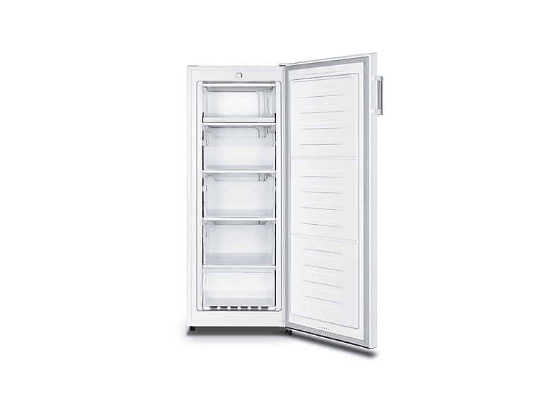 Congelador vertical - OK . OFZ 451 E W, 165 l, 143 cm, Blanco
