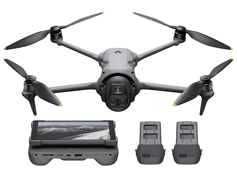 Dron - DJI Mavic 4 Pro 512GB Creator Combo, 100 megapixel, Vídeo 6K, Autonomía 51 min, Negro