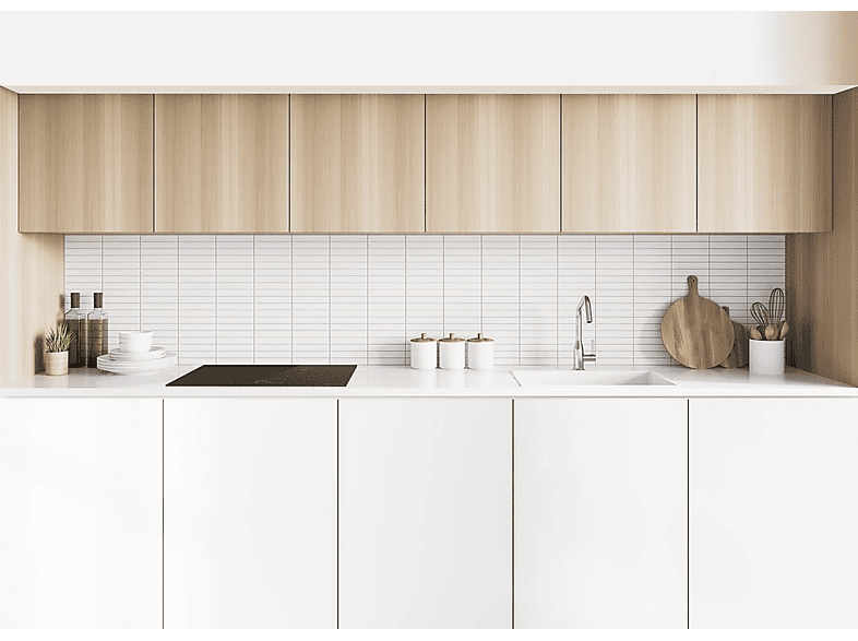 Placa inducción - Midea MIH740T463K0, 3 Zonas, 32 cm Zona Grande, 59 cm Ancho, 9 Niveles de Potencia, Negro