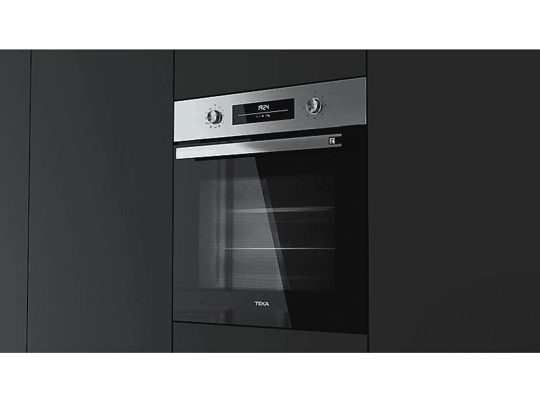 Horno - Teka HSB 6466, Multifunción, 70l, 59.5 cm Ancho, Función AirFry, Esmalte BrightClean, Acero inoxidable