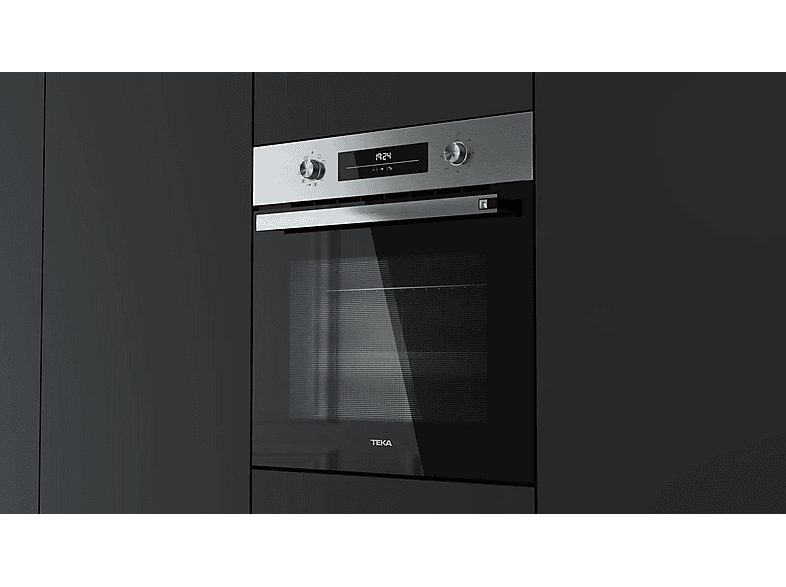 Horno - Teka NEO HSB 6360, Multifunción, Sistema HydroClean, 70l, 59.5 cm, 8 Funciones de Cocción, Pantalla LED, Acero inoxidable