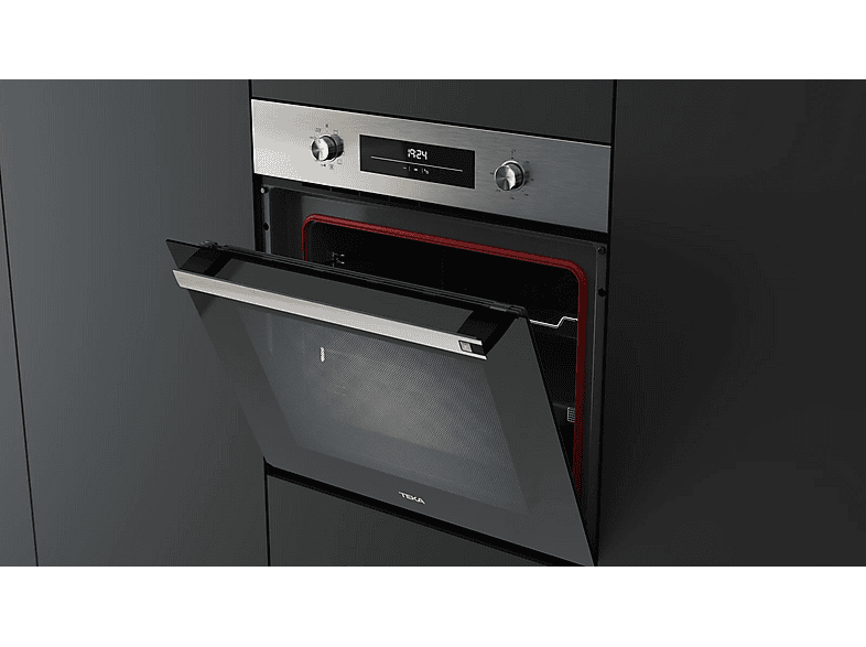 Horno - Teka NEO HSB 6360, Multifunción, Sistema HydroClean, 70l, 59.5 cm, 8 Funciones de Cocción, Pantalla LED, Acero inoxidable