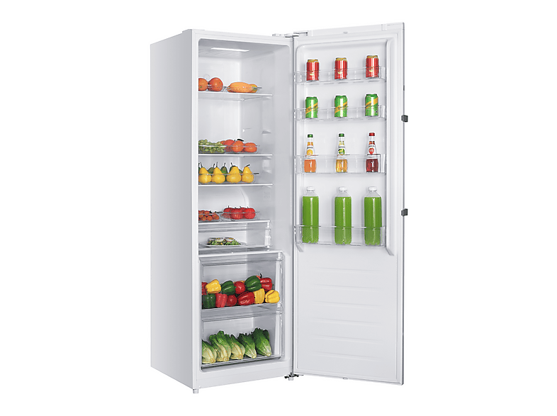 Frigorífico una puerta - Koenic KFR 631 E NF W, No Frost, 185 cm, 359 l, Touch Control, Blanco