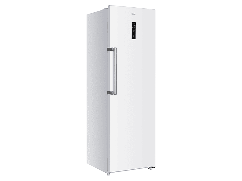 Frigorífico una puerta - Koenic KFR 631 E NF W, No Frost, 185 cm, 359 l, Touch Control, Blanco