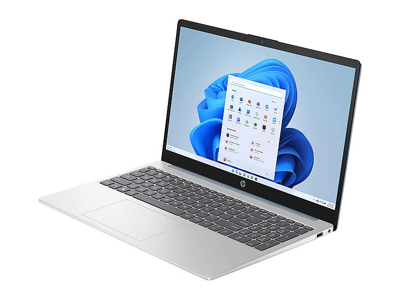 Portátil - HP 15-fd1020ns, 15,6" Full HD, Intel® Core™ Ultra 7 155H, 32 GB RAM, 1 TB SSD, Intel® Arc Graphics, Windows 11 Home, Azul lunar
