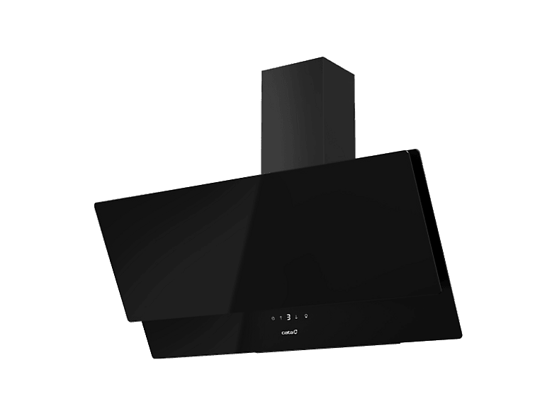 Campana decorativa - Cata JUNO+ 9000 GBK, 6 Niveles de Potencia, 562 m³/h, Ancho 90 cm, Negro