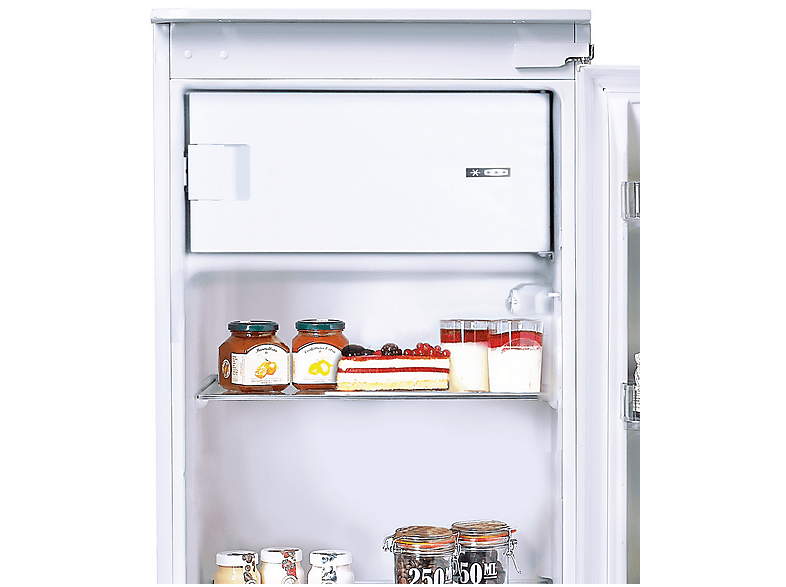 Frigorífico una puerta integrable - Candy CIO 225 EE/N, Estático, 122.1 cm, 179 l, Sin Panelar