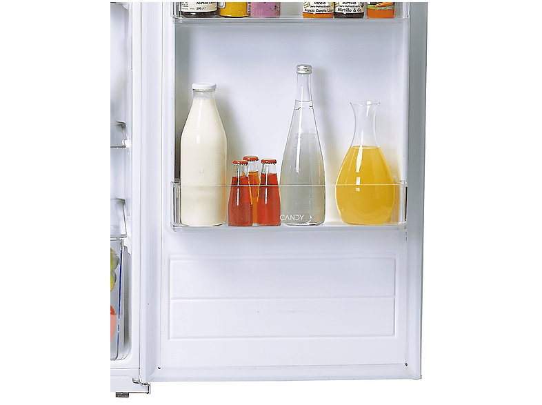 Frigorífico una puerta integrable - Candy CIO 225 EE/N, Estático, 122.1 cm, 179 l, Sin Panelar