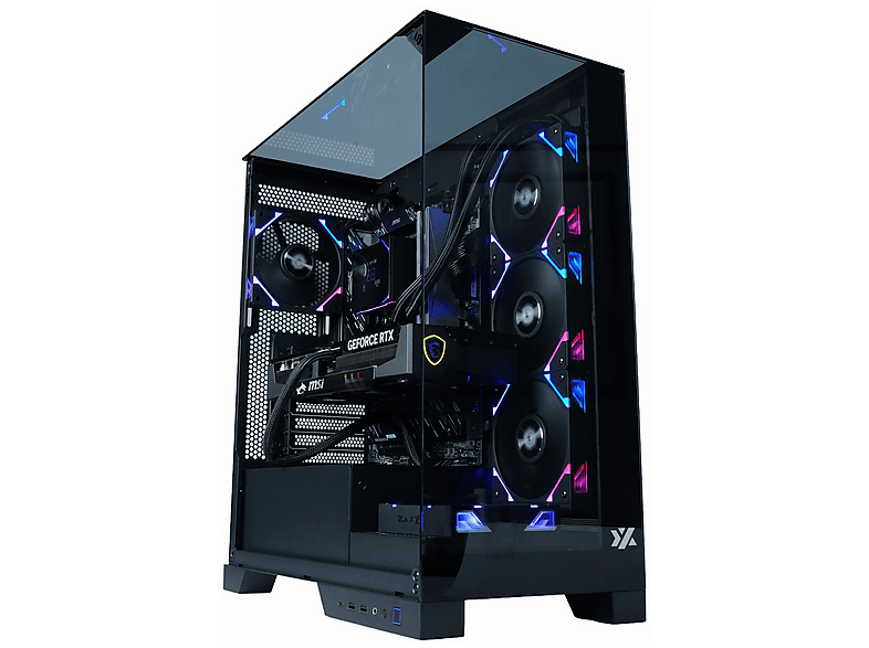 PC Gaming - Epical-Q Daxt, AMD Ryzen 7 7800X3D, 32 GB RAM, 1 TB SSD, Radeon™ RX 9070 XT, Windows 11 Pro, Negro