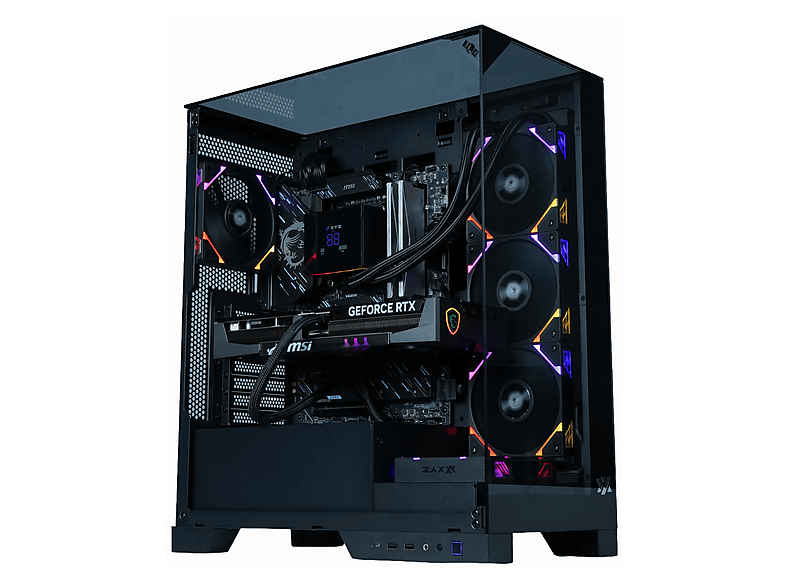 PC Gaming - Epical-Q Daxt, AMD Ryzen 7 7800X3D, 32 GB RAM, 1 TB SSD, Radeon™ RX 9070 XT, Windows 11 Pro, Negro