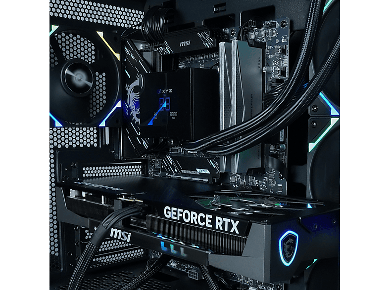 PC Gaming - Epical-Q Daxt, AMD Ryzen 7 7800X3D, 32 GB RAM, 1 TB SSD, Radeon™ RX 9070 XT, Windows 11 Pro, Negro