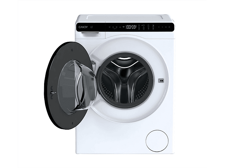 Lavadora carga frontal - Candy CW50-BP12307U1-S ProWash 700 Mini, 5 kg, 1200 rpm, 12 Programas, Motor Inverter, Wi-Fi, Blanco