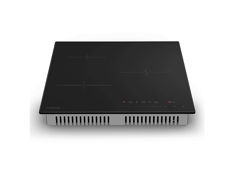 Placa de inducción - Klarstein Velaire, 3 zonas, 46,3 cm, Negro