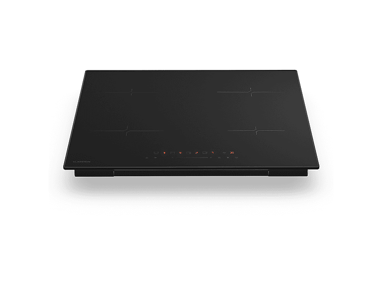 Placa de inducción - Klarstein Velaire, 4 zonas, 59,30 cm, Negro