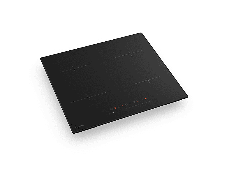 Placa de inducción - Klarstein Velaire, 4 zonas, 59,30 cm, Negro