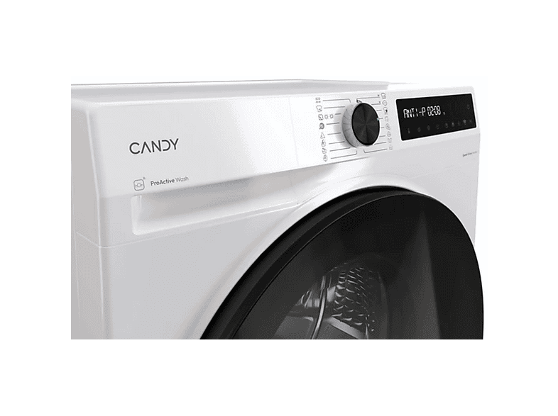 Lavadora secadora - Candy BWR 4128BL8-S, ProWash&Dry 500, 12 kg+8 kg, 1400 rpm, Vapor, Wi-Fi, Blanco