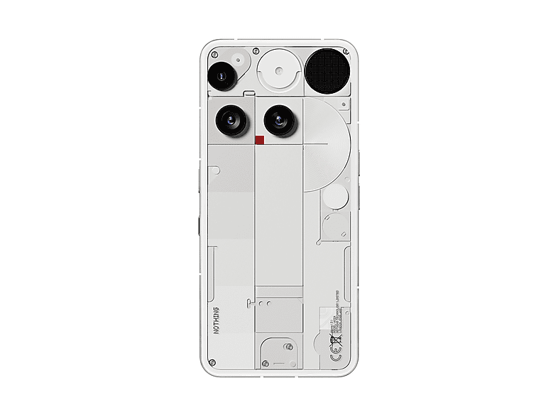 Móvil - Nothing Phone 3, Blanco, 256GB, 12 GB, 6.67" AMOLED, Qualcomm® Snapdragon 8S Gen 4, 5150 mAh
