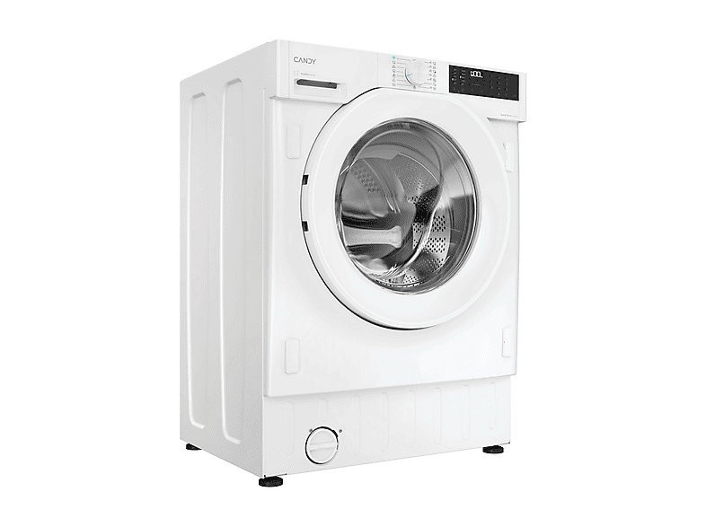 Lavadora integrable - Candy BC448M4D8J-S, 8 kg, Motor Inverter, 1400 rpm, 16 programas, Wi-Fi, Sin Panelar
