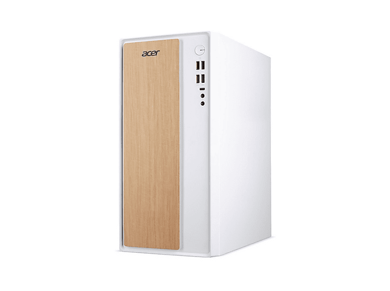PC Gaming - Acer, PC gaming- Acer Aspire TC101-13H5U, Intel® Core™ i5-13420H, 16GB RAM, 512GB SSD, GeForce RTX™ 5060, Sin sistema operativo, Blanco