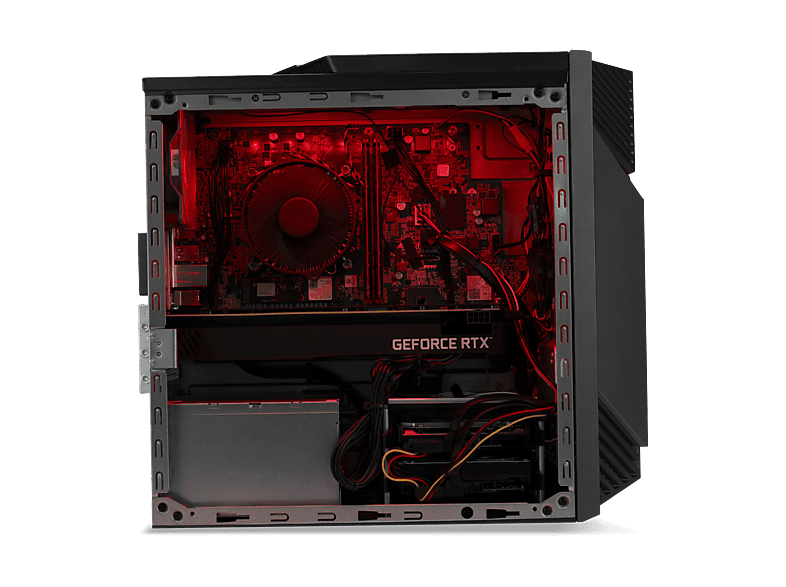 PC gaming - Acer Nitro 50 N50-656, Intel® Core™ i5-14400F, 16GB RAM, 1TB SSD, GeForce RTX™ 3050, Windows 11, Negro