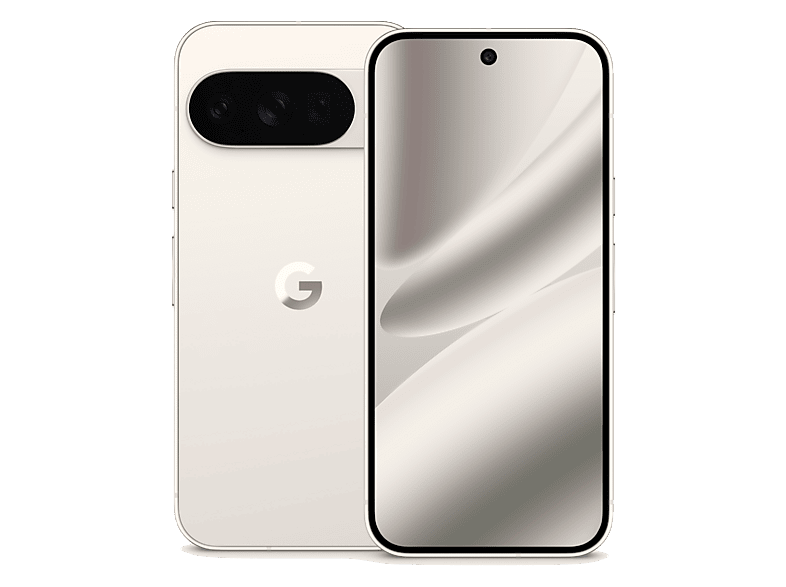 Smartphone - Google Pixel 10 Pro, Porcelana, 128 GB, 16 GB RAM, 6.3" Super Actua OLED, Google Tensor G5, 4870 mAh, Android 16