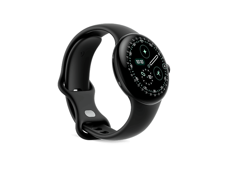Smartwatch - Google Pixel Watch 4, AMOLED, 41 mm, Correa S-L, Aluminio 100% reciclado, Con Gemini, Negro/Obsidiana