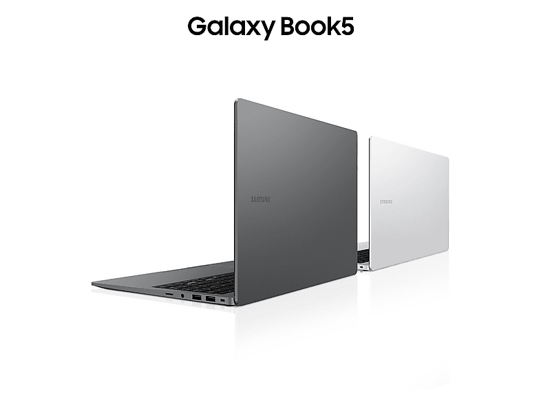 Portátil - Samsung Galaxy Book5, 15.6" FHD, Intel® Core™ Ultra 5 225U, 16 GB RAM, 512 GB SSD, Intel® Graphics, W11H, Gris