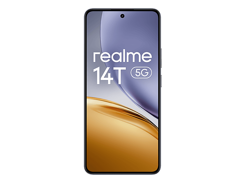 Móvil - Realme 14T 5G, Black, 256 GB, 8 GB, 6.67" AMOLED 120 Hz, Dimensity 6300, 6000 mAh