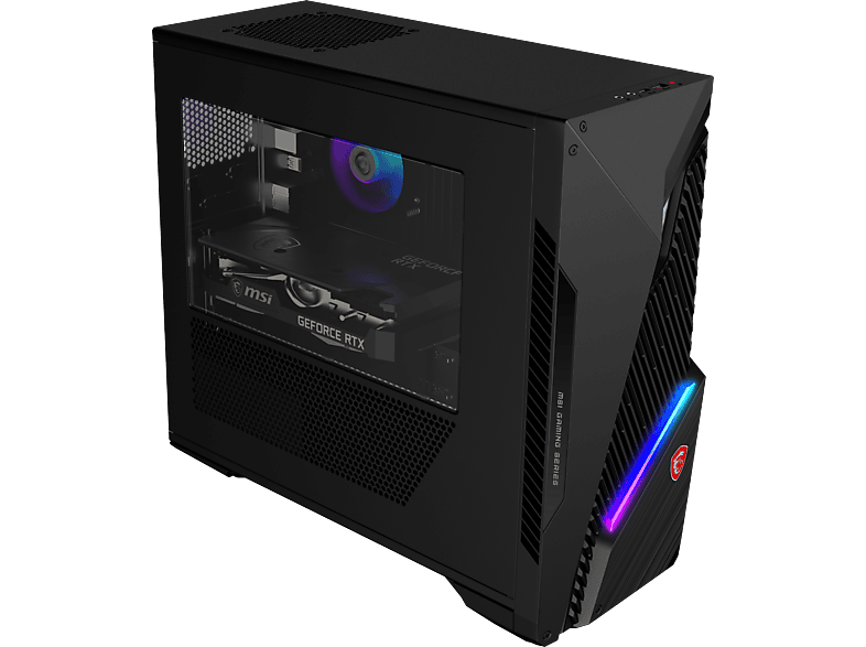 PC gaming - MSI MAG Infinite S3 14NVN7-3068EU, Intel® Core™ i7-14700F, 16GB RAM, 1TB SSD, GeForce RTX™ 5060 Ti, Sin sistema operativo, Negro