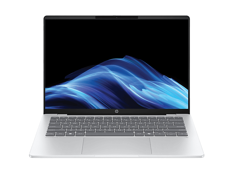 Portátil - HP OmniBook 5 NGAI 14-he0001ns Copilot+PC, 14" 2K OLED, Qualcomm Snapdragon X Plus X1P-42-100 45 TOPS, 32GB RAM, 1TB SSD, W11H, Plata