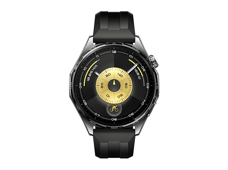 Smartwatch - Huawei Watch GT6, 46mm, Pantalla AMOLED, Hasta 21 días Autonomía, Monitorización avanzada de Salud, Bluetooth, Resistente al Agua, Negro