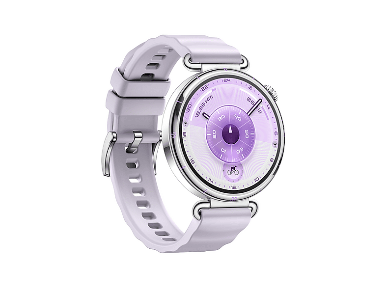 Smartwatch - Huawei Watch GT6, 41mm, Pantalla AMOLED, Hasta 14 días Autonomía, Monitorización avanzada de Salud, Bluetooth, Resistente al Agua, Morado