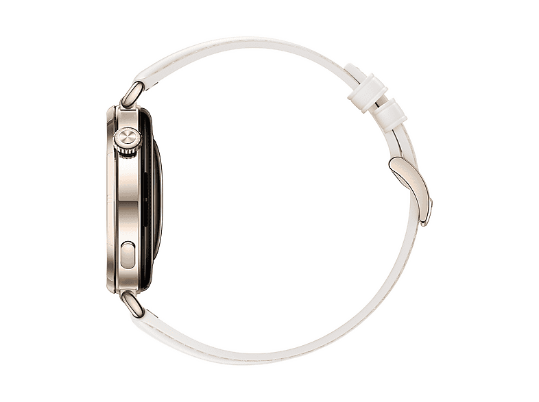 Smartwatch - Huawei Watch GT6, 41mm, Pantalla AMOLED, Hasta 14 días Autonomía, Monitorización avanzada de Salud, Bluetooth, Resistente al Agua, Blanco