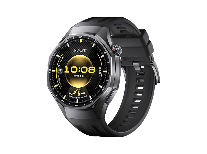 Smartwatch - Huawei Watch GT6 Pro, 46mm, Pantalla AMOLED, 21 días Autonomía, Monitorización avanzada de Salud, BT, Resistente al Agua, ECG, Negro