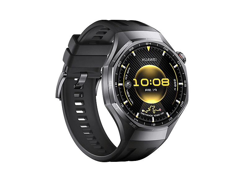 Smartwatch - Huawei Watch GT6 Pro, 46mm, Pantalla AMOLED, 21 días Autonomía, Monitorización avanzada de Salud, BT, Resistente al Agua, ECG, Negro