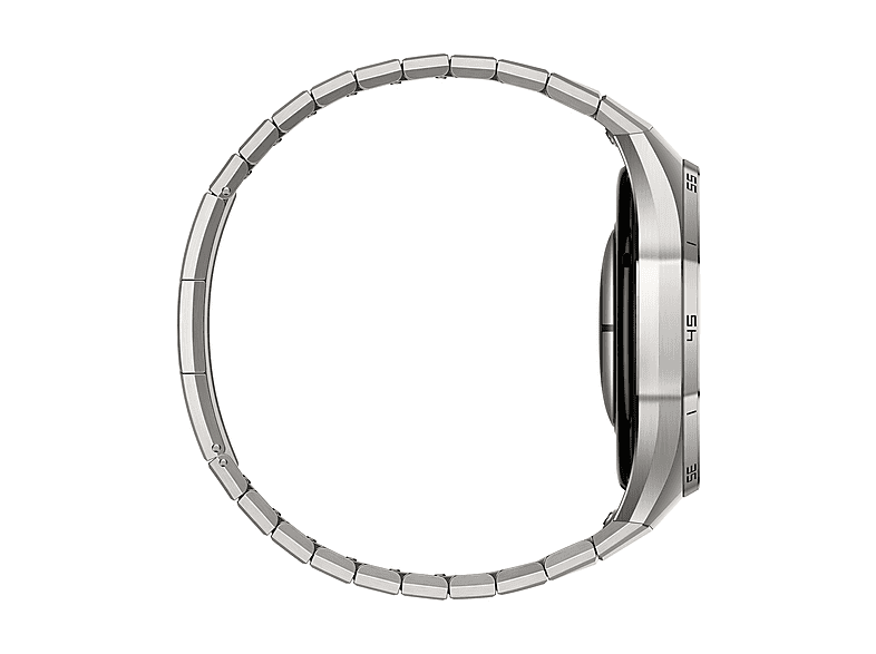 Smartwatch - Huawei Watch GT6 Pro, 46mm, Pantalla AMOLED, 21 días Autonomía, Monitorización avanzada de Salud, BT, Resistente al Agua, ECG, Titanio