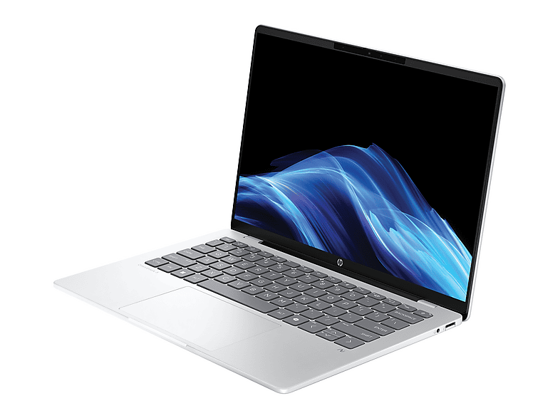 Portátil - HP OmniBook 5 NGAI 14-he0000ns Copilot+ PC, 14" 2K, Snapdragon X1-26-100 45 TOPS, 16GB RAM, 512GB SSD, Gráficos Adreno™, W11 Home, Plata