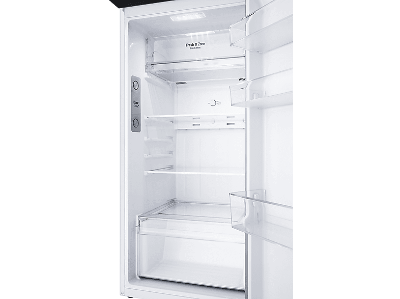 Frigorífico dos puertas - LG GTBV20SWZJD, No Frost, 168 cm, 266 l, DoorCOoling+™, Multi Air Flow™, Blanco