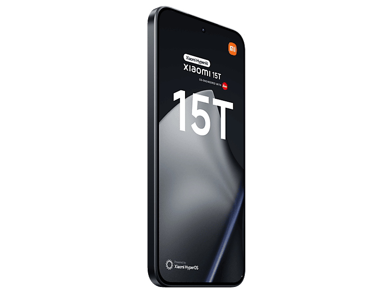 Móvil - Xiaomi 15T, Negro, 256 GB, 12 GB RAM, 6.83" AMOLED  WQHD+ Eye Care, MediaTek Dimensity 8400-Ultra, 5500 mAh