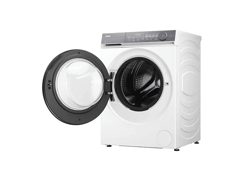 Lavadora carga frontal - Haier X7 Series HW100-B14367U-IB, 10 kg, 1400 rpm, Función Vapor, ABT Anti-bacterias, Blanco