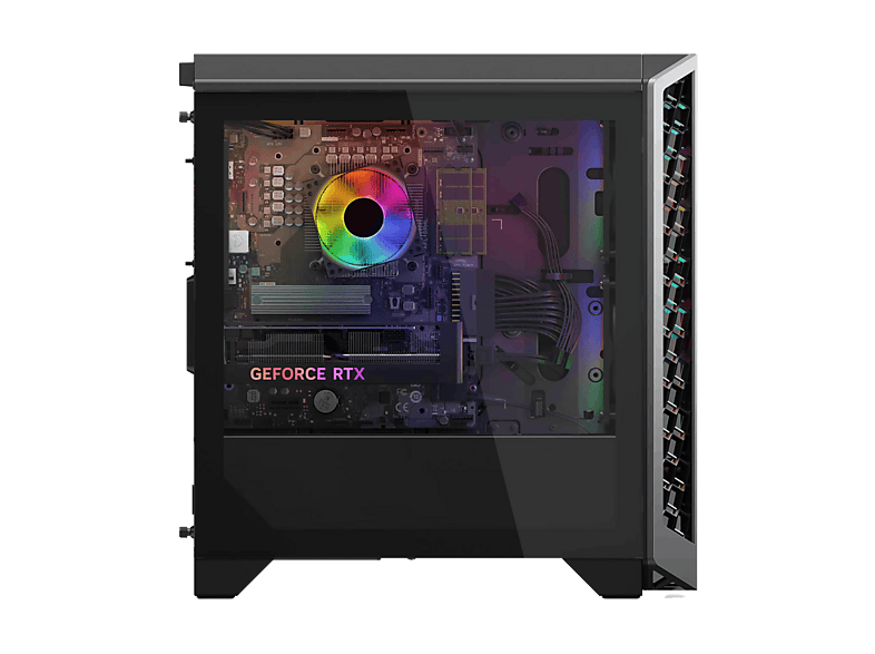 PC gaming - Lenovo LOQ Tower 26ADR10, AMD Ryzen™ 7 8745HX, 16GB RAM, 512GB SSD, GeForce RTX™ 5060, Windows 11 Home, Gris