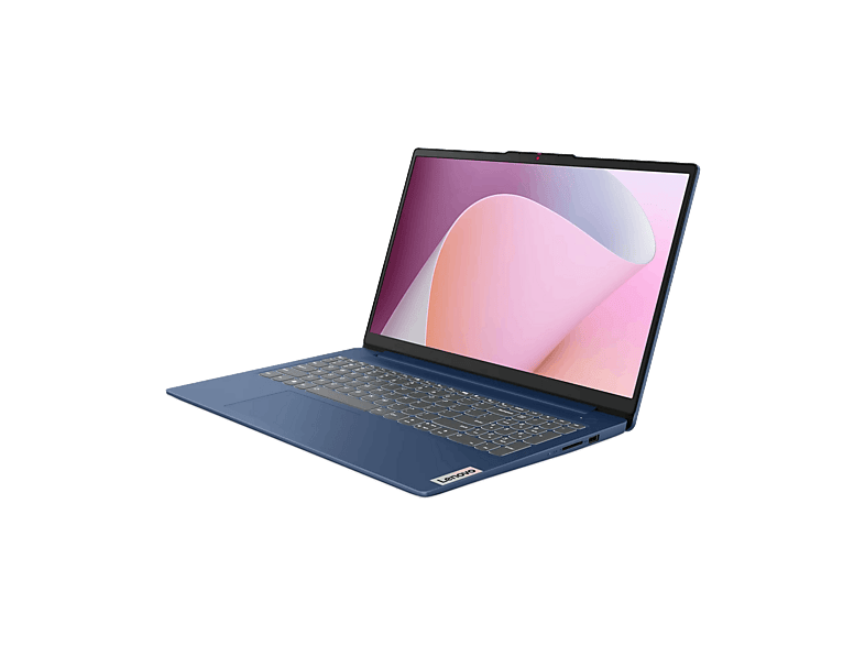 Portátil - Lenovo IdeaPad Slim 3 15AMN8, 15.6" Full-HD, AMD Ryzen™ 5 7520U, 16GB RAM, 512GB SSD, Radeon™ 610M, Sin sistema operativo, Azul