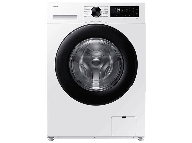 Lavadora carga frontal - Samsung WW10FG5U34AEEC, 10 kg, 1400 rpm, 16 programas, AI EcoBubble™ Clase A, Blanco