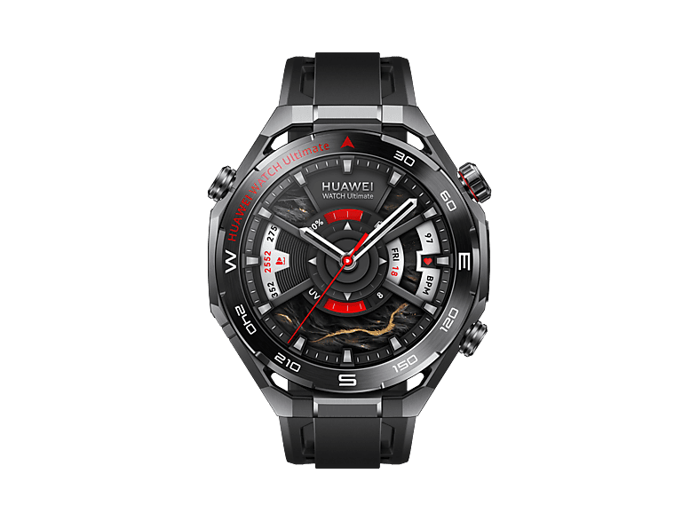 Smartwatch - Huawei Ultimate 2, Pantalla LTPO AMOLED de 1.5", Buceo hasta 150m, Seguimiento de Salud Avanzado, Negro