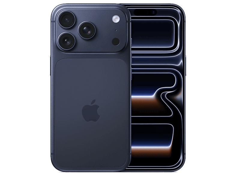 Smartphone - Apple iPhone 17 Pro, Azul oscuro, 256 GB, 5G, 6.3" OLED Super Retina XDR, Chip A19 Pro, iOS