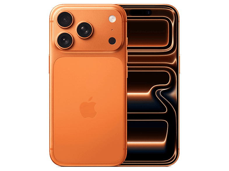 Smartphone - Apple iPhone 17 Pro, Naranja cósmico, 512 GB, 5G, 6.3" OLED Super Retina XDR, Chip A19 Pro, iOS