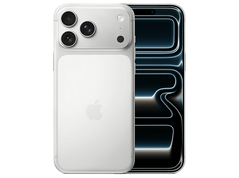 Smartphone - Apple iPhone 17 Pro Max, Plata, 256 GB, 5G, 6.3" OLED Super Retina XDR, Chip A19 Pro, iOS