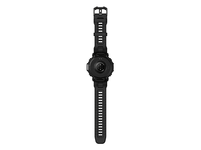 Smartwatch - Amazfit T-Rex 3 Pro, Correa de 22mm, Silicona, Pantalla AMOLED 1.5", Sensor de Pulso, Medidor ProfundidAd hasta 45m, Negro
