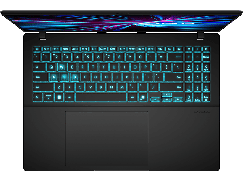 Portátil gaming - ASUS V16 V3607VM-RP012, 16" WUXGA, Intel® Core™ 7 240H, 16GB RAM, 512GB SSD, GeForce RTX™ 5060, Sin sistema operativo